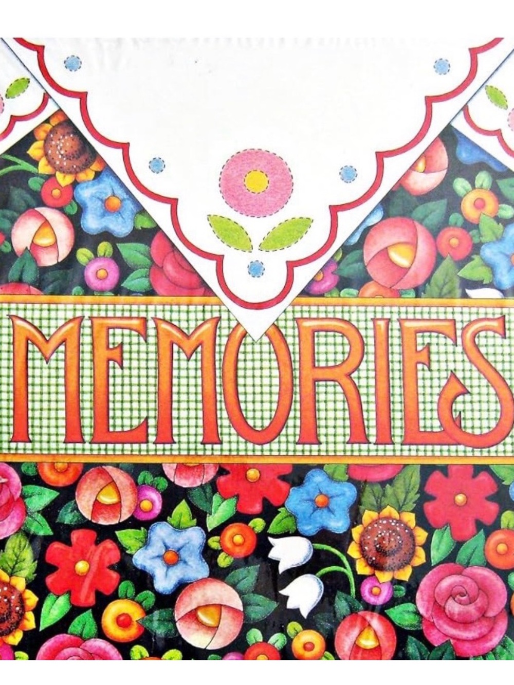 Mary Engelbreit Scrapbook: Flowers, A Memories Floral Vintage Keepsake Album